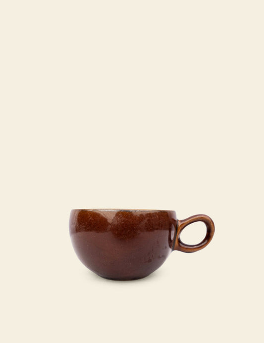 Brown Ceramic Cup