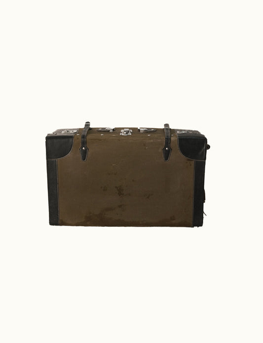 Vintage Leather Suitcase