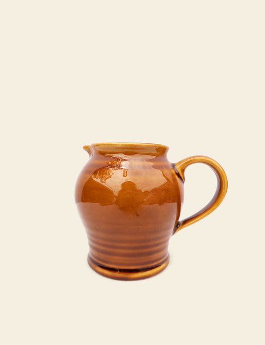 Brown Pottery Jug