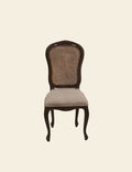 Cane & Linen Vintage Chair