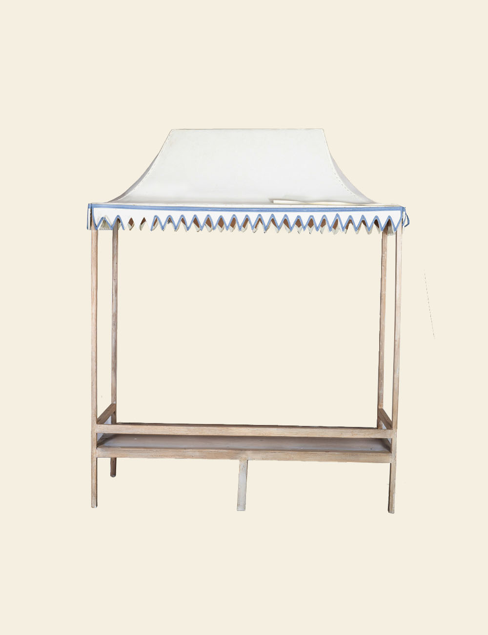 Canopy Roof Wood Frame Stall