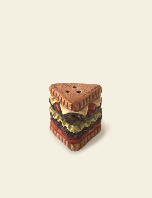 Ceramic Burger Sandwich