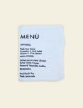 Ceramic Menu