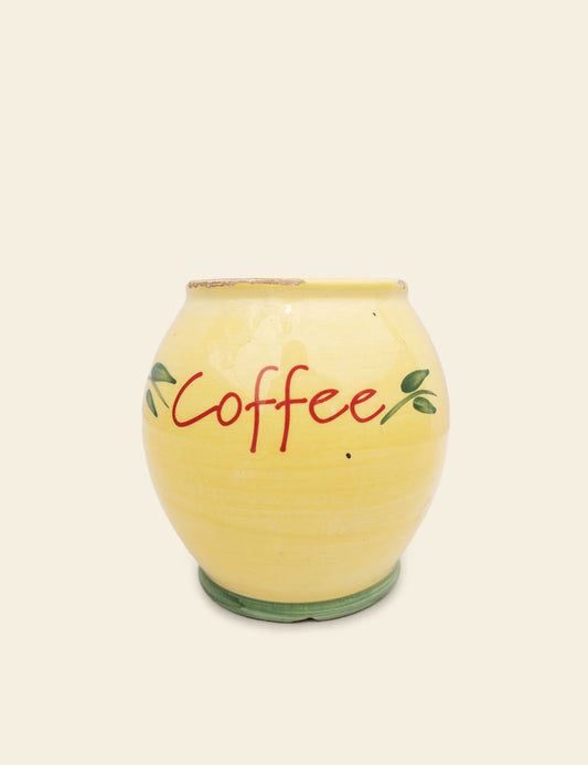 Ceramic Coffee Jar