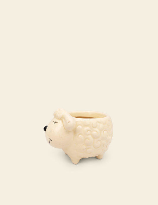 Ceramic Sheep Planter