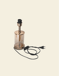 Champagne Cylinder Table Lamp Base