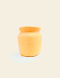 Clay Yellow Small Vase Object Holder