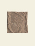 Coffee Brown Silk Cushion Cover