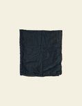 Cool Black Cotton Silk Cushion Cover