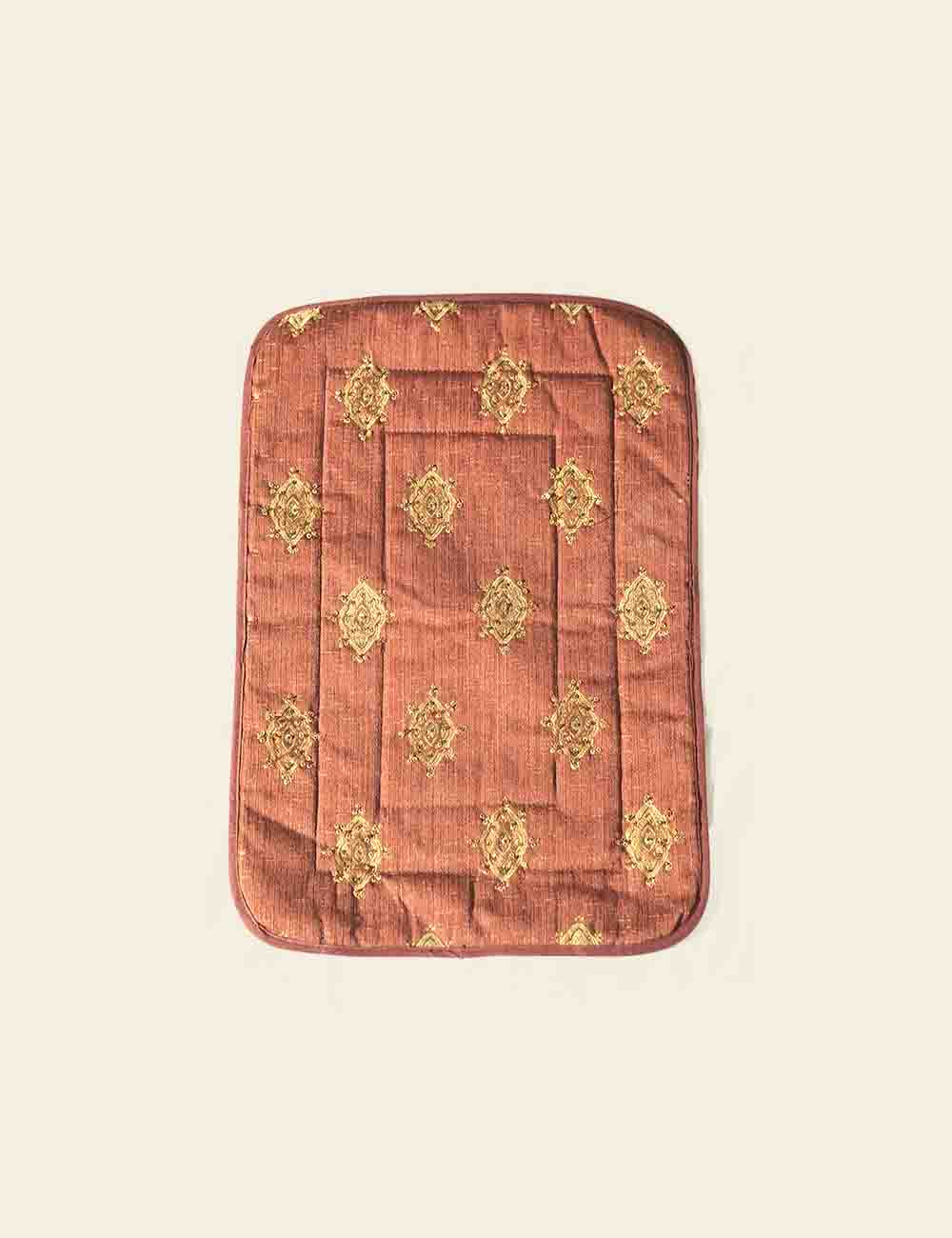 Coral Embroidered Placemat