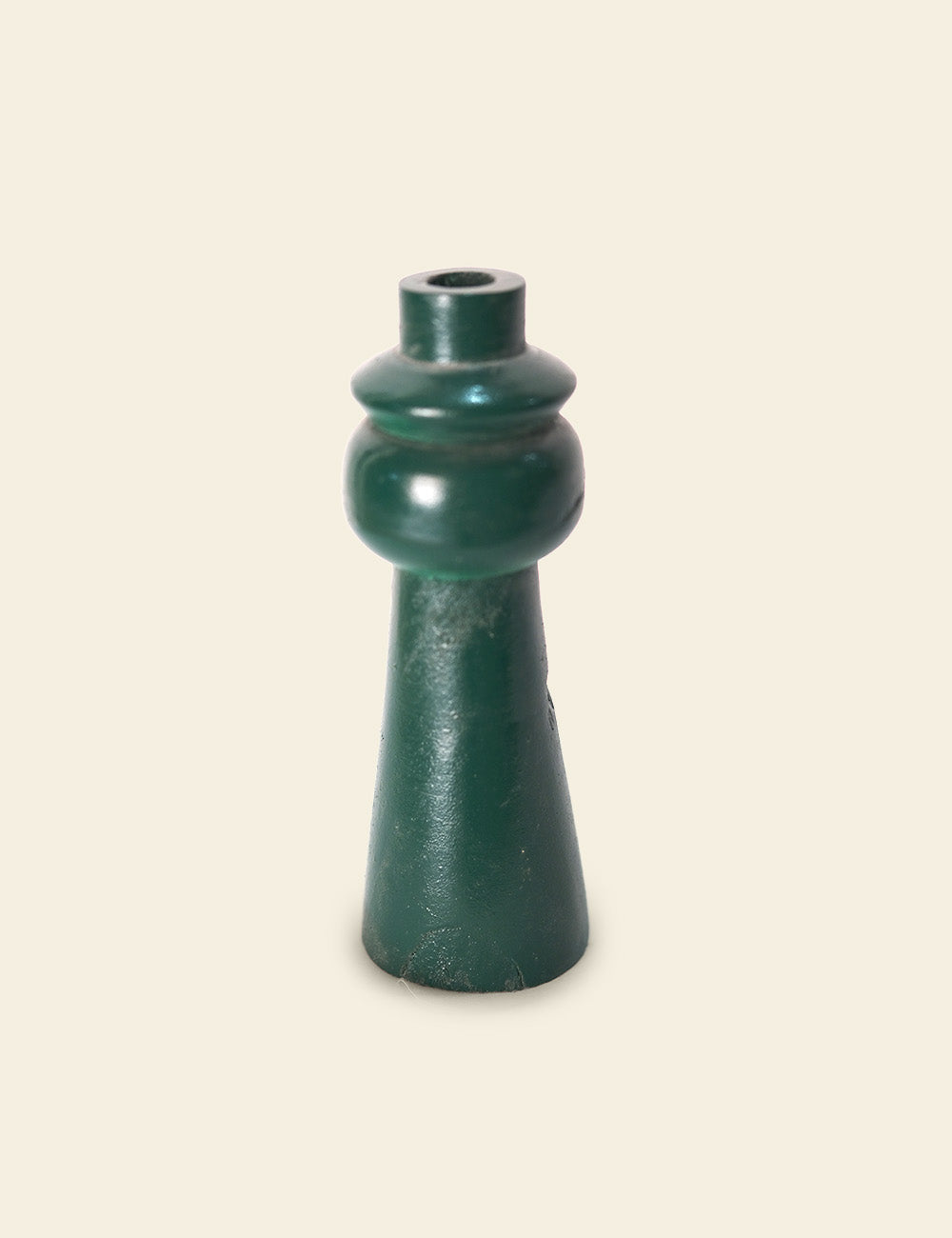 Dark Green Wooden Bollard