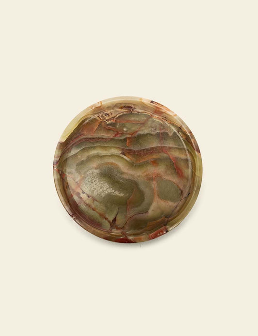 Dark Marble Flat Plate