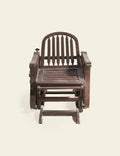 Dark Wood Rocking Chair