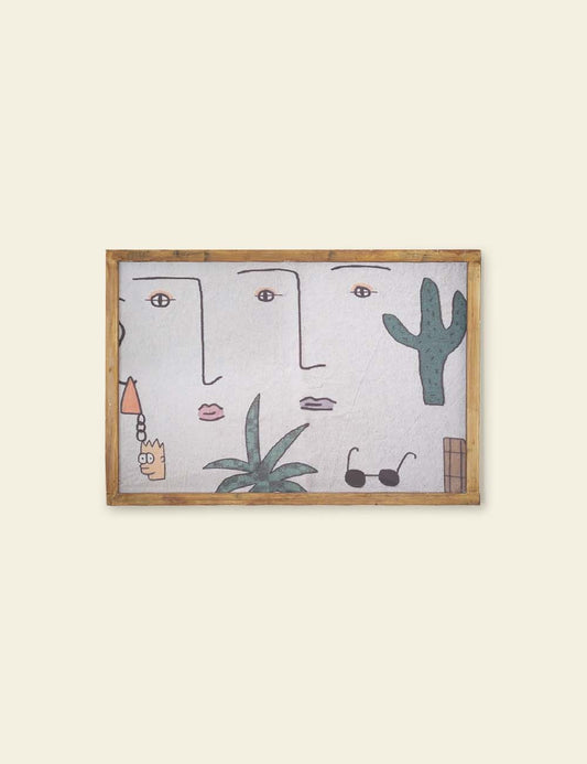 Desert Day Blanket Painting