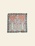 Detailed Colorful Floral Pattern Cushion Cover