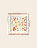 Detailed Colorful Floral Pattern Cushion Cover