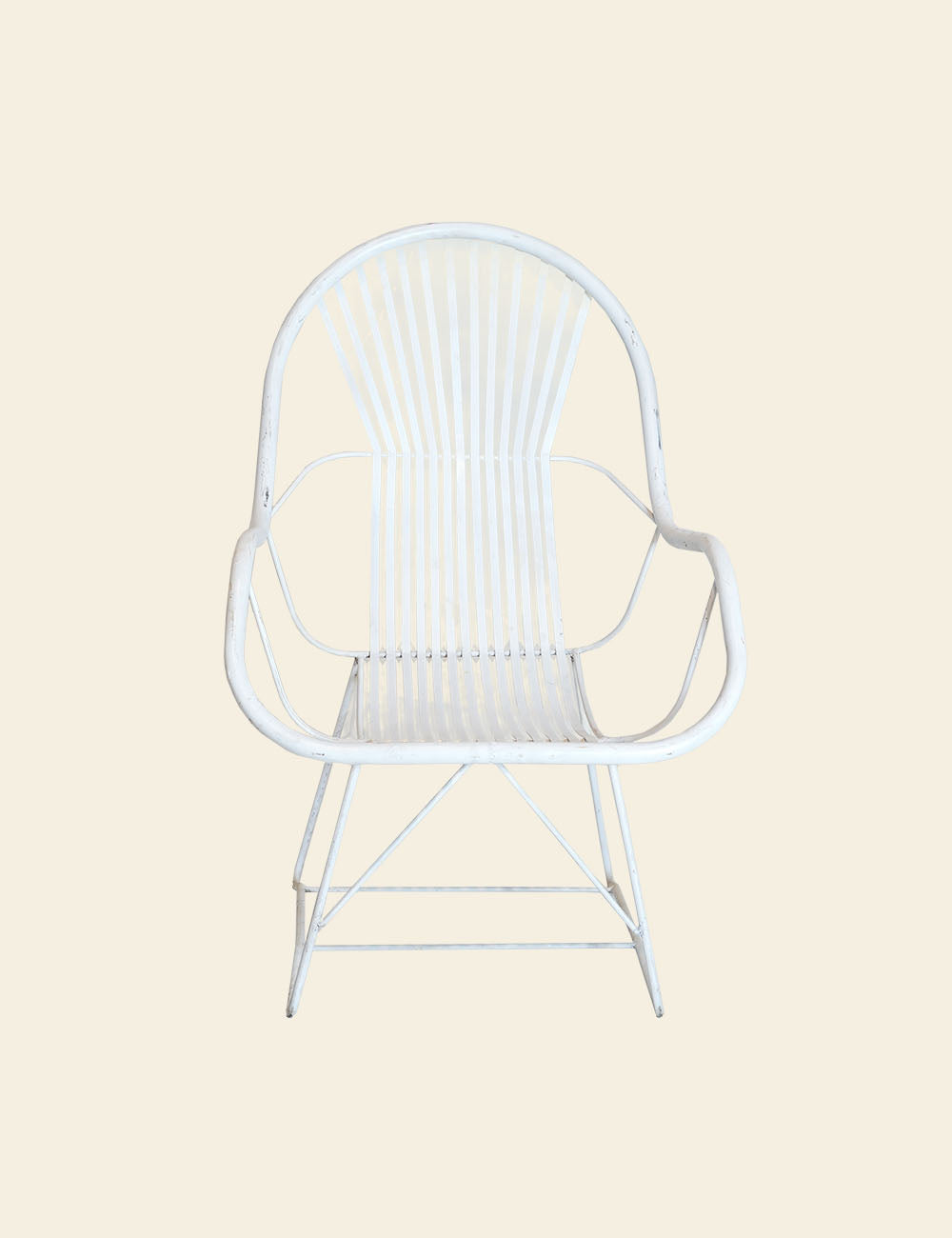 Egg-Shaped Outdoor Rocking Chair