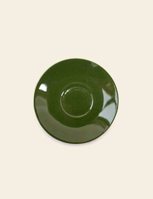 Elegant Green Saucer