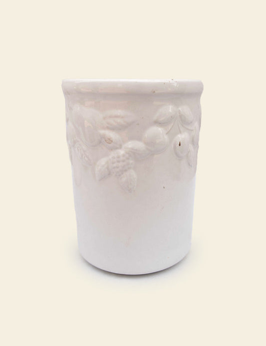 Embossed Fruit Jar