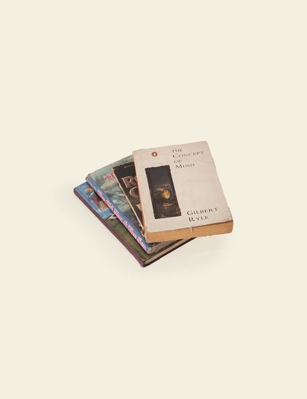English Novel Books (Stack of 4)