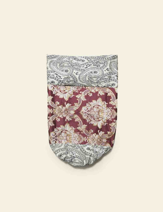 Floral Print Cotton Back Rest Cover