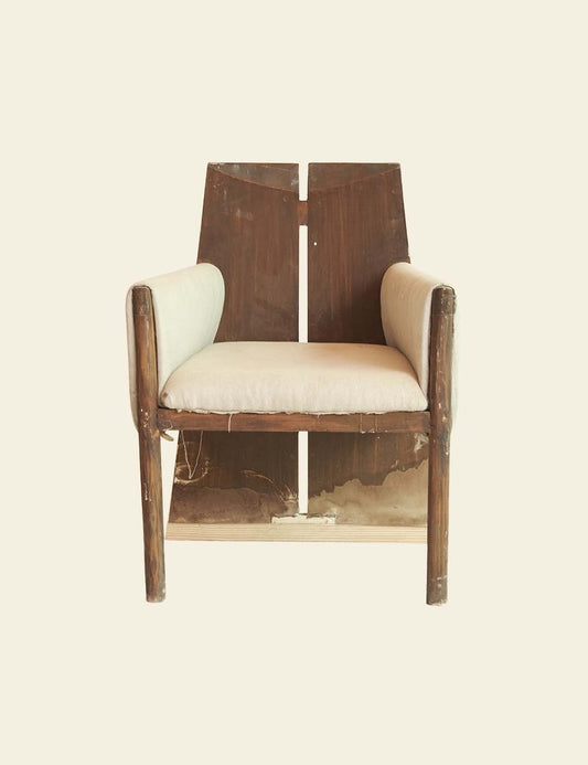 French Art Deco Split Chair