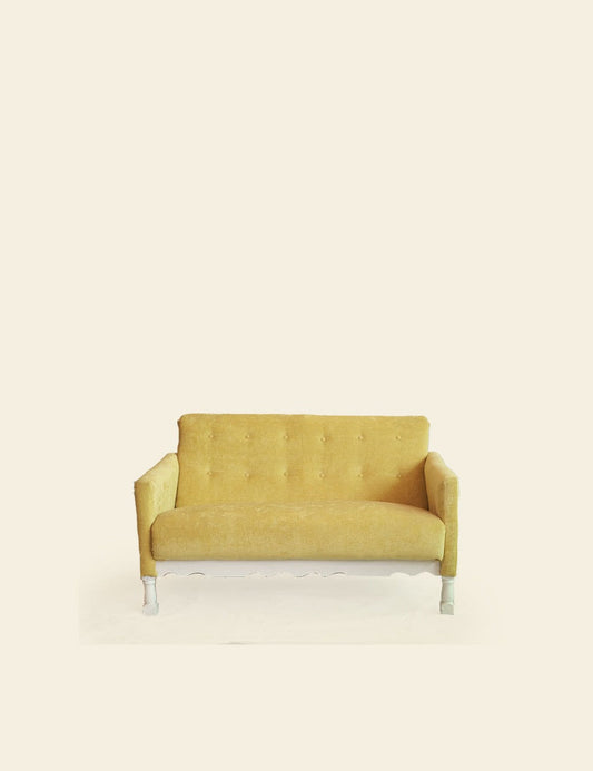 Frida Lemon Yellow Loveseat