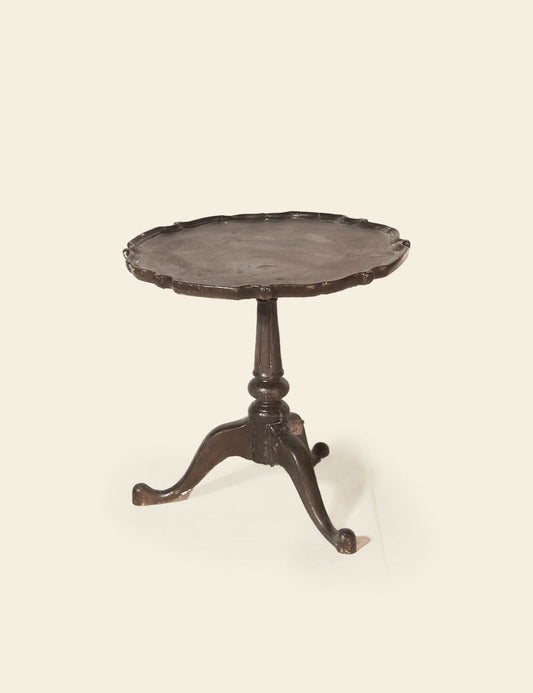 George III Mahogany Pie Crust Tea Table