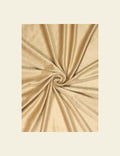 Golden Beige Shantung Silk Fabric