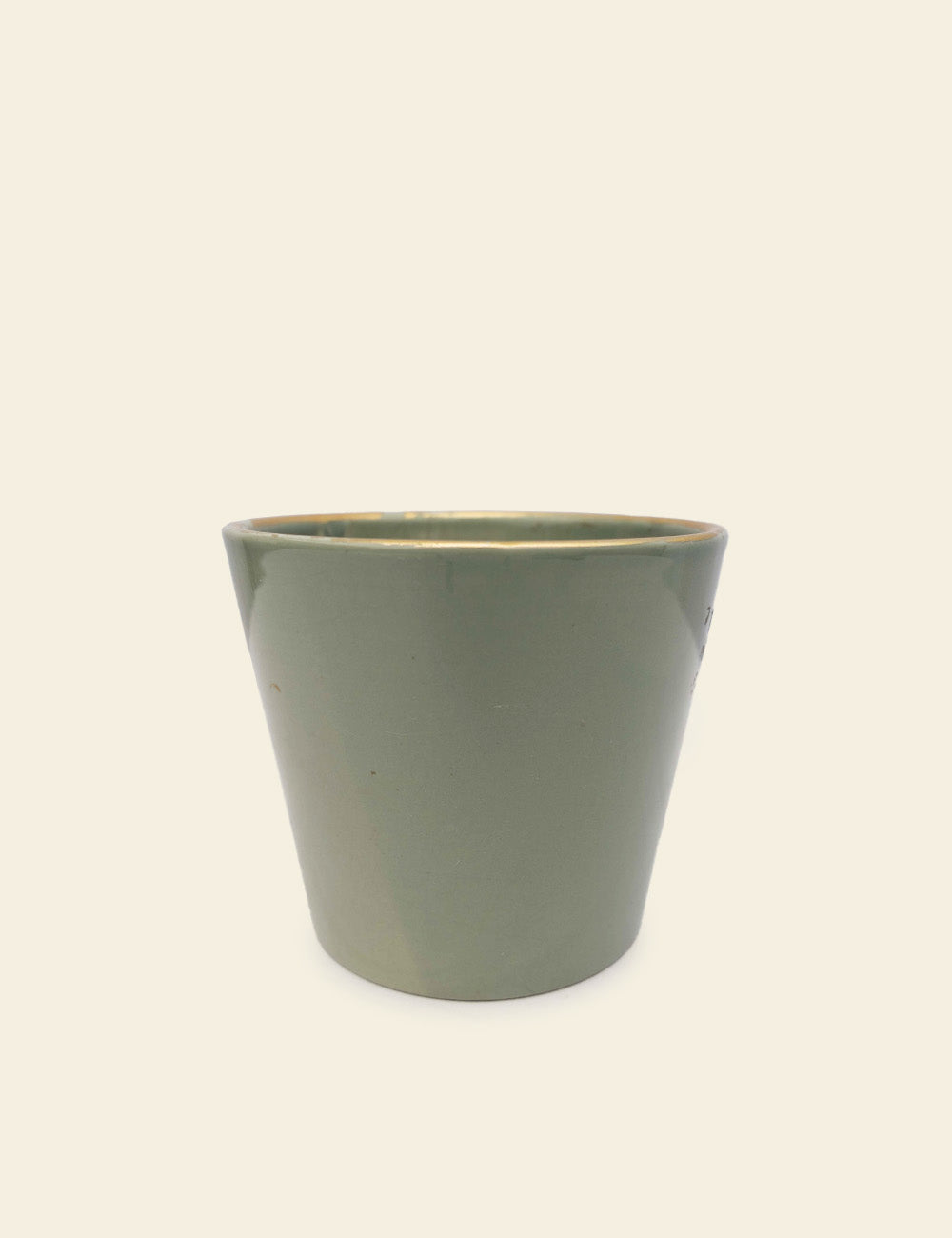 Green Ceramic Pot