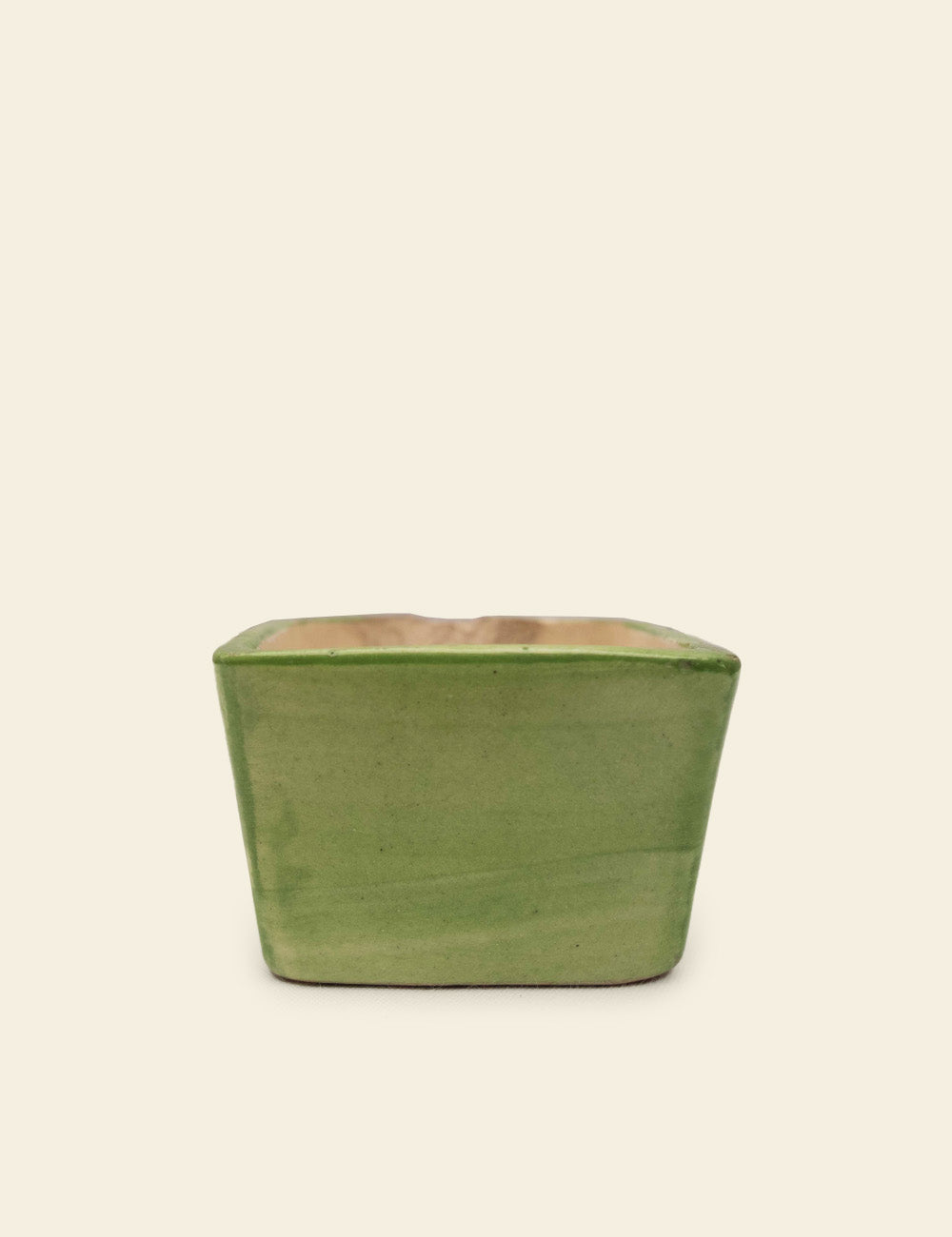 Green Ceramic Utility Deep Square Dish