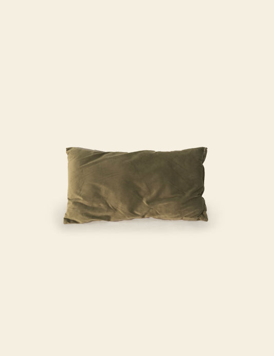Green Suede Cushion