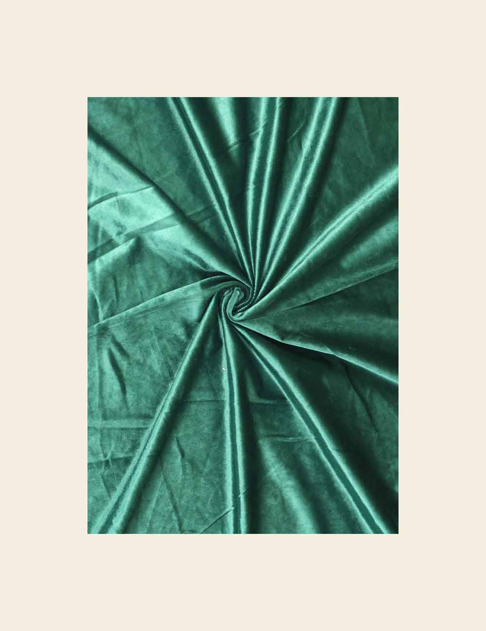 Green Velvet Fabric