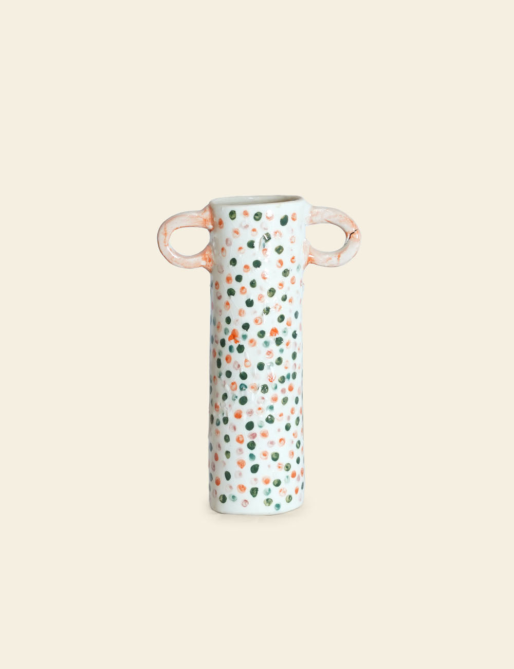 Griffe Confetti Bud Vase in Green