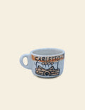 Hand-Painted Ceramic Espresso Cup