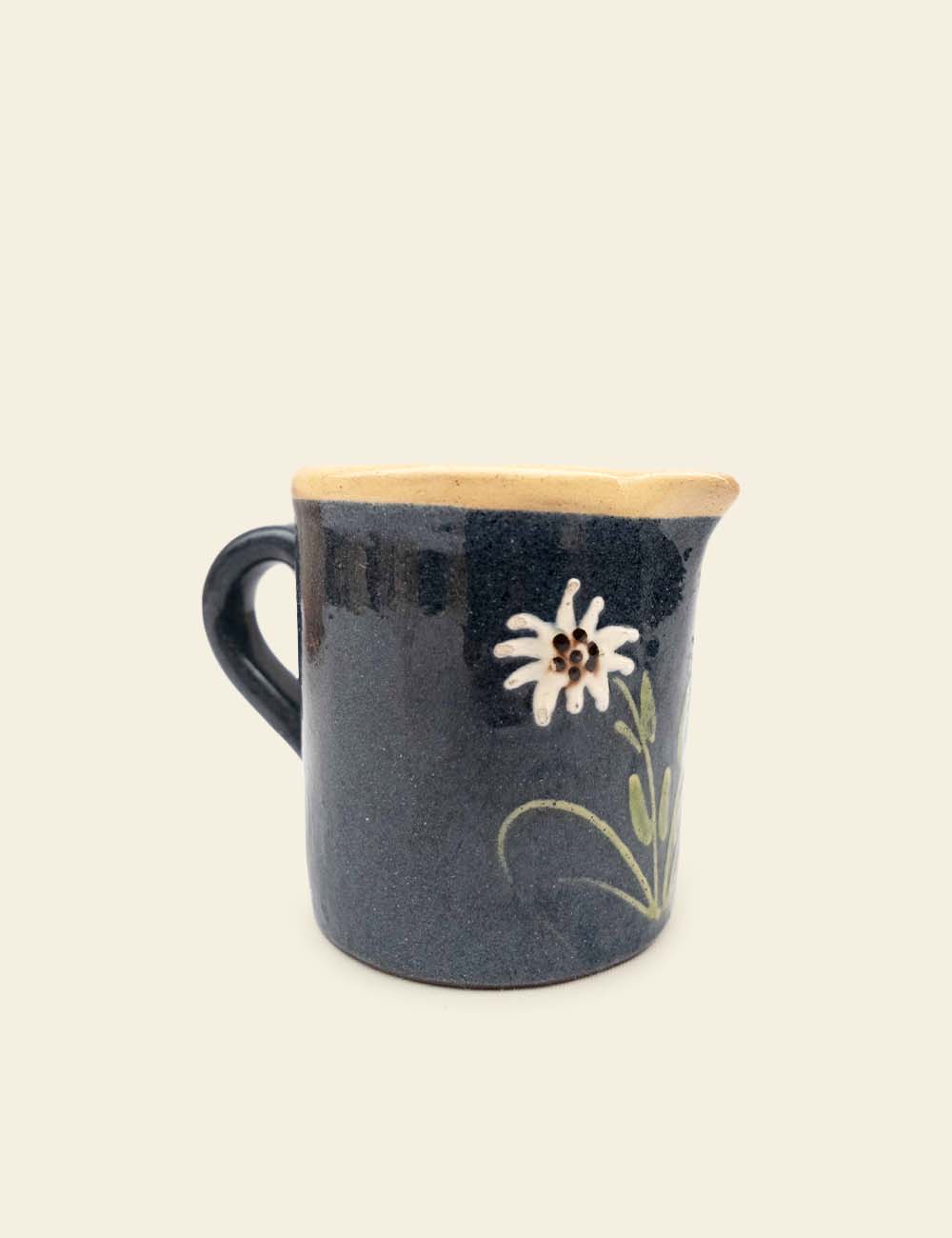 Handarbeit Germany Dark Blue Ceramic Coffee Mug