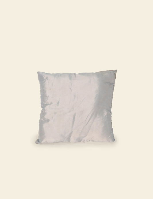 Ice Blue Silk Cushion