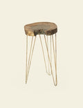 Irregular Wood Coffee Table