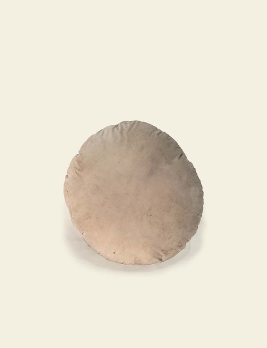 Ivory Round Cushion Pillow