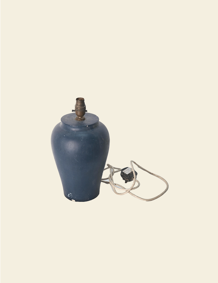 Japanese Blue Vintage Table Lamp