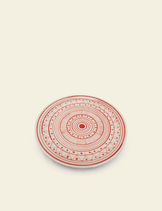 Kashkari Mania Red Plate