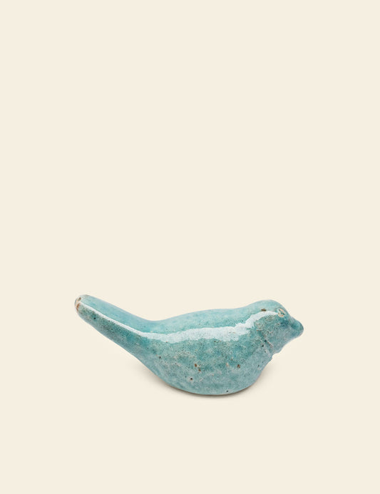 Light Blue Ceramic Salt Holder