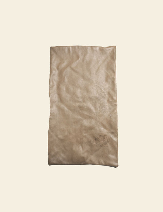 Light Brown Faux Leather Back Rest Cover