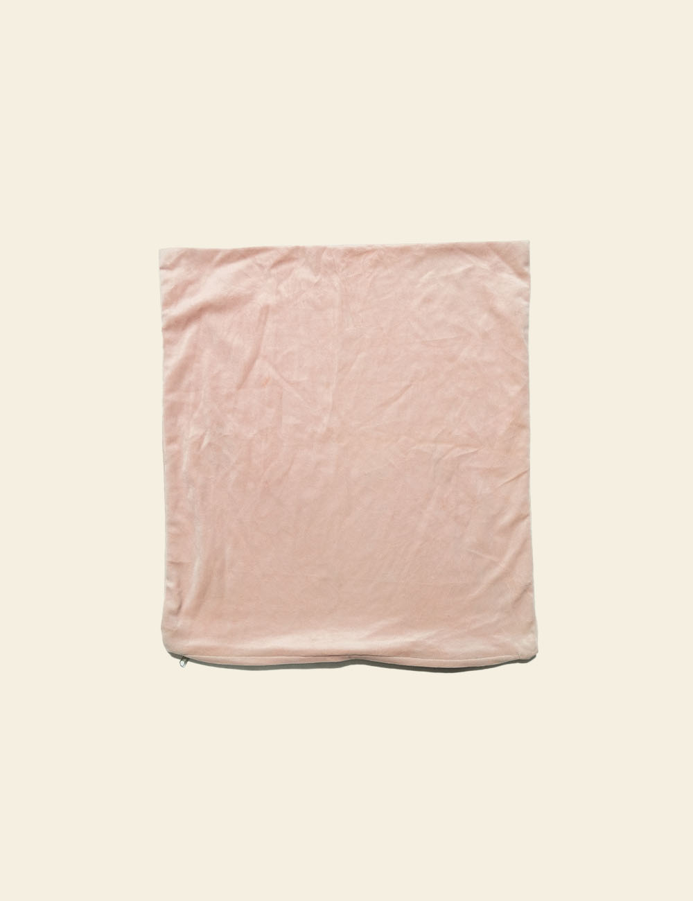 Light Pink Pearl Velvet Cushion Cover
