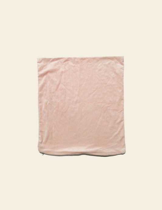 Light Pink Pearl Velvet Cushion Cover