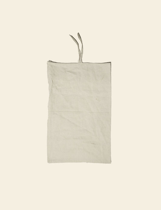 Light Warm Grey Cotton Back Rest Cover