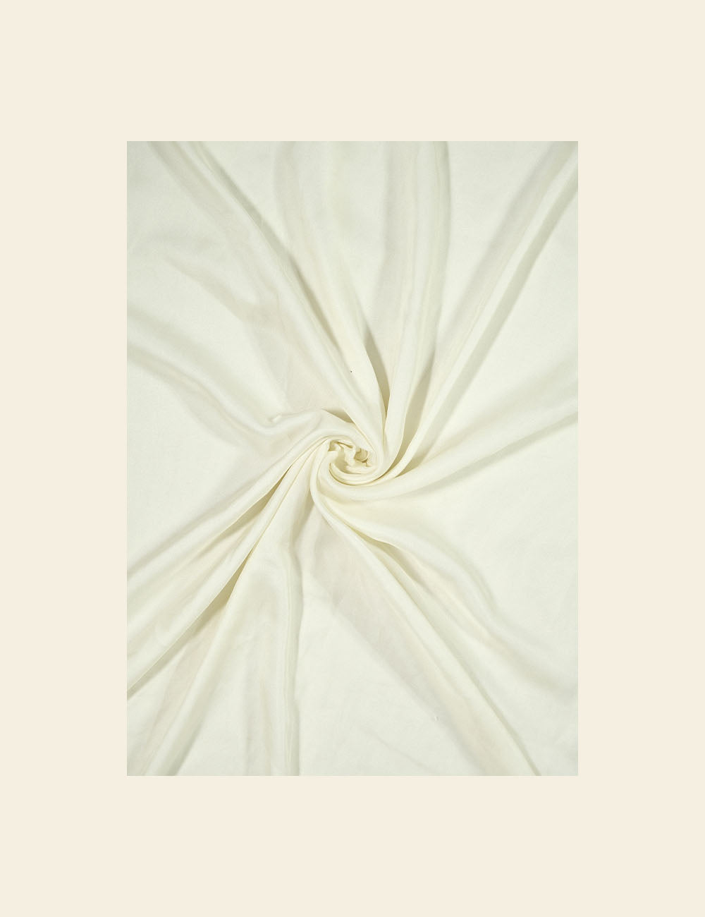 Lightweight White Chiffon Fabric