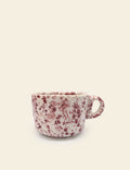 Luncheon Red Speckled Cup