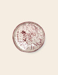 Luncheon Red Speckled Plate