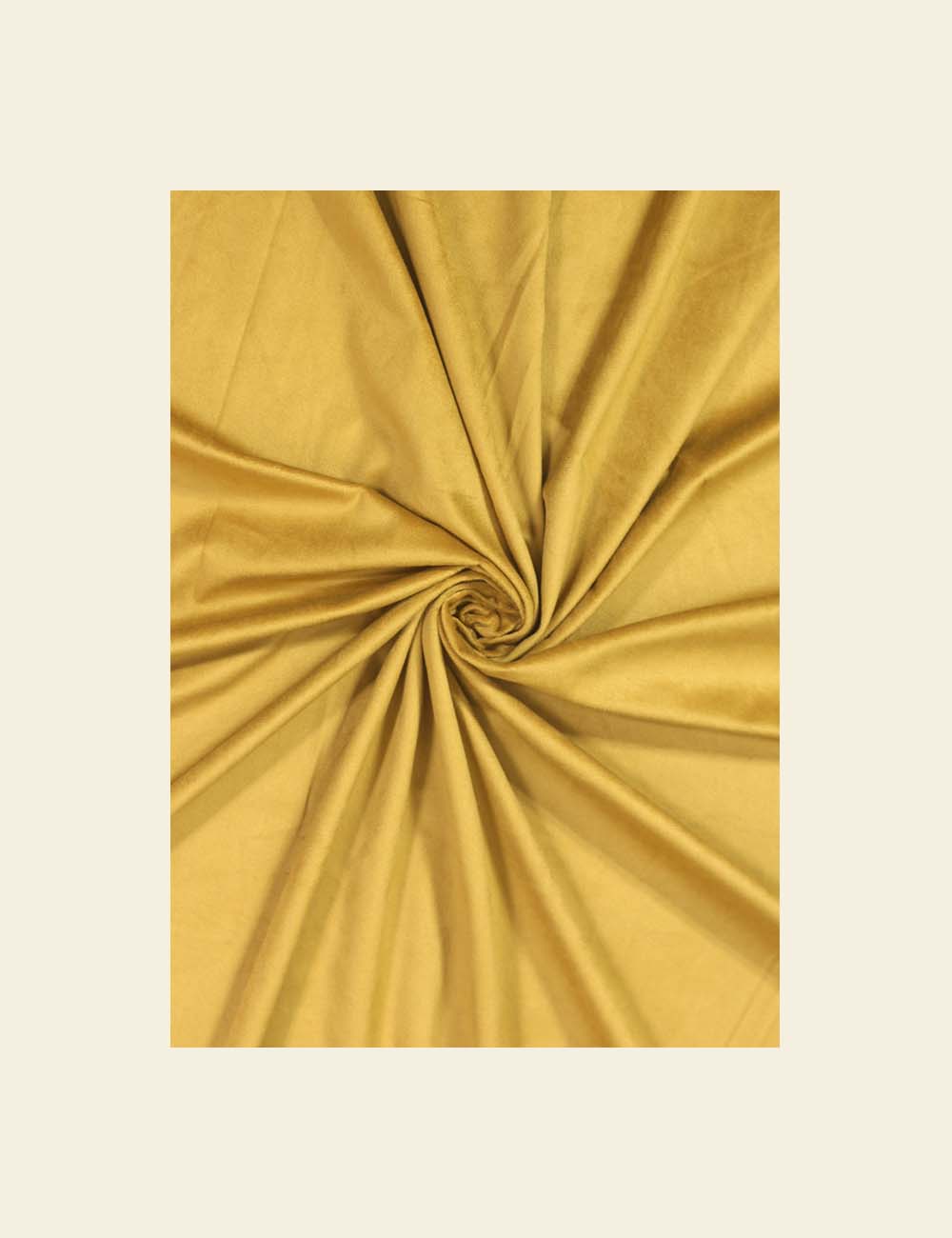 Mustard Colored Broadcloth Polycotton Fabric